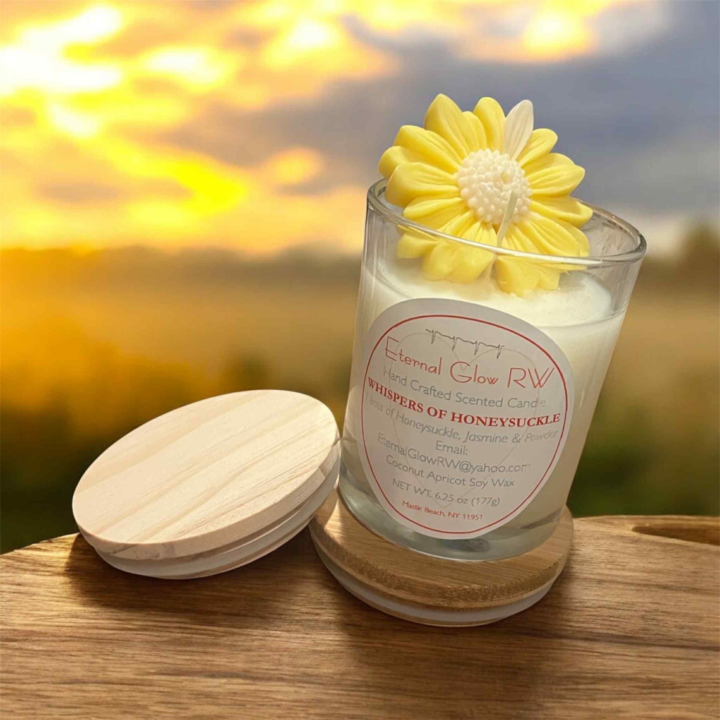 Whispers of Honeysuckle Candle