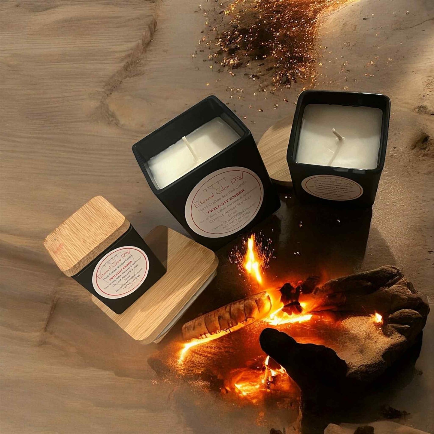Twilight Ember Candle Set